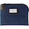 Sparco Currency Bag, Built-n Lock, 8-1/2"Wx11"Lx1/2"H, Navy SPR02868 - alternate 1